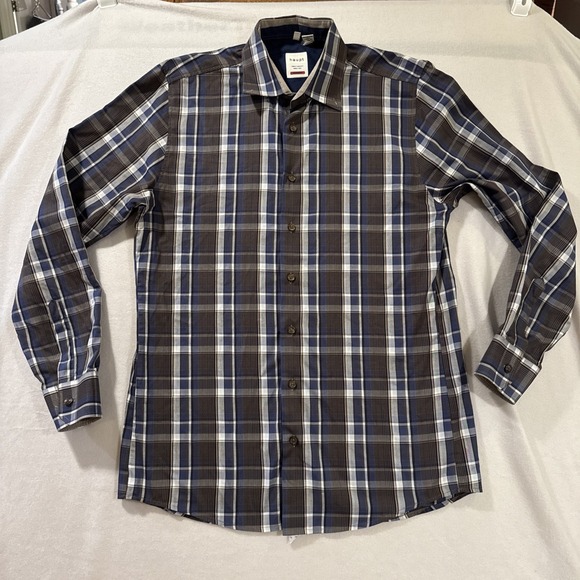 Haupt Other - Haupt‎ Germany Men Button Shirt Modern Fit Sz M 39/40, 15 1/2